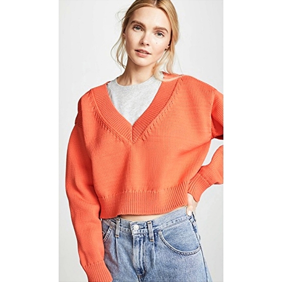 Alexander Wang Mixed Media Layering Crewneck Pullover Knit Sweater - Picture 12 of 15